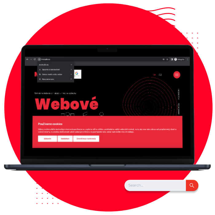 Tvorba web stránok Nové Zámky, doplnkové služby, webhosting, domény, bezpečnostné certifikáty